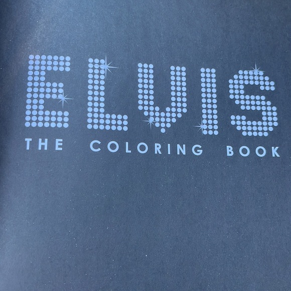 Elvis coloring book - Picture 2 of 7